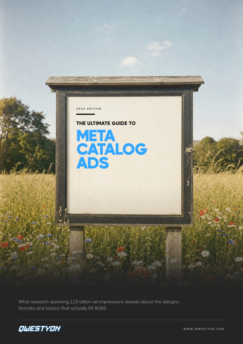 Cover of The Ultimate Guide to Meta Catalog Ads